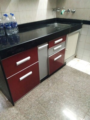 Kitchen in 1 BHK Apartment at Hill View CHS, Borivali West – for Rent