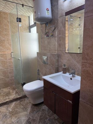Bathroom in 3 BHK Apartment at Vipul Greens, Sector 48 – for Rent