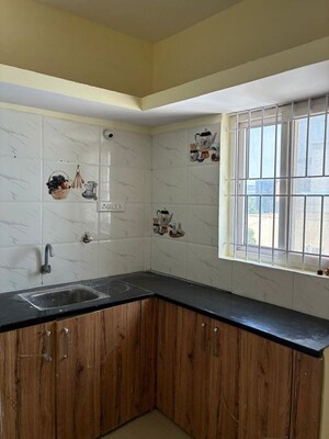 Kitchen in 1 BHK Builder Floor at Kodathi – for Rent