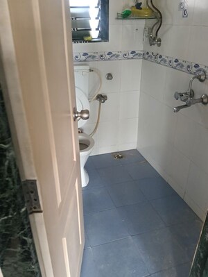 Bathroom in 2 BHK Apartment at Jay Aashiana CHS, Ic Colony – for Rent