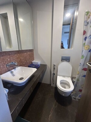 Bathroom in 4 BHK Apartment at Lodha Marquise, Worli – for Sale