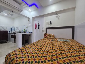 Bedroom in Studio Apartment at Summit Apartment, Goregaon East – for Rent