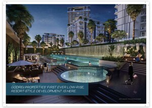 Swimming Pool in 3 BHK Apartment at Godrej Palm Retreat, Sector 150 – for Sale