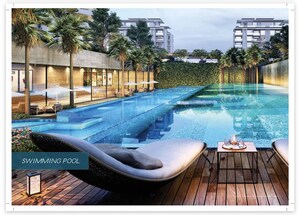 Swimming Pool in 3 BHK Apartment at Godrej Palm Retreat, Sector 150 – for Sale