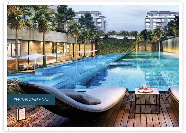 Swimming Pool, godrej-palm-retreat 3 Bedroom 2000 Sq.Ft. Apartment In Sector 150 Noida 10735916