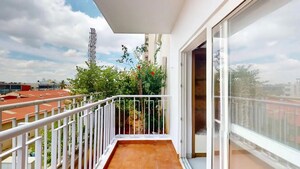Balcony in 3 BHK Apartment at Salarpuria Sattva Cadenza, Kudlu Gate – for Sale