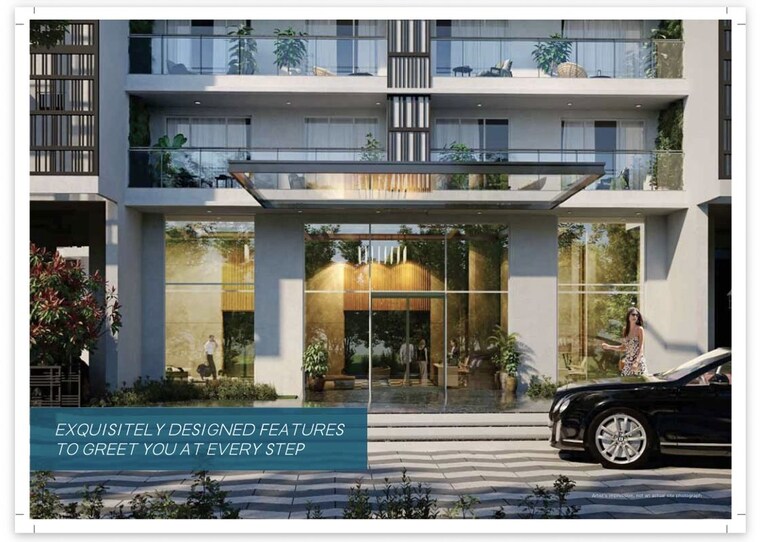 Exterior View, godrej-palm-retreat 2 Bedroom 1600 Sq.Ft. Apartment In Sector 150 Noida 10735908
