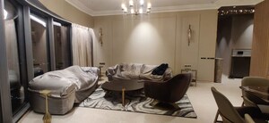 Living Room in 3 BHK Apartment at Lodha The World Towers World One Tier 2, Worli – for Sale