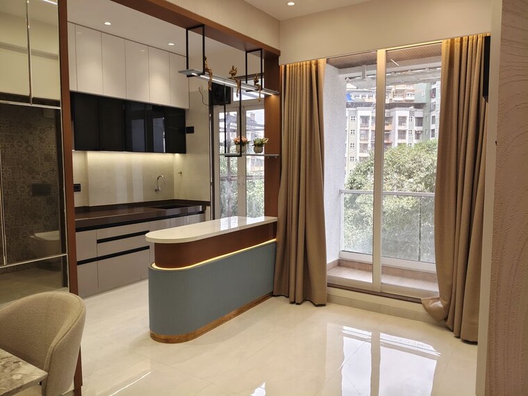 Kitchen, jp-anant 2 Bedroom 835 Sq.Ft. Apartment In Chikan Ghar Thane 10735976