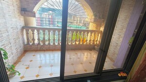 Balcony in 3 BHK Apartment at Patel Heritage, Kharghar – for Rent