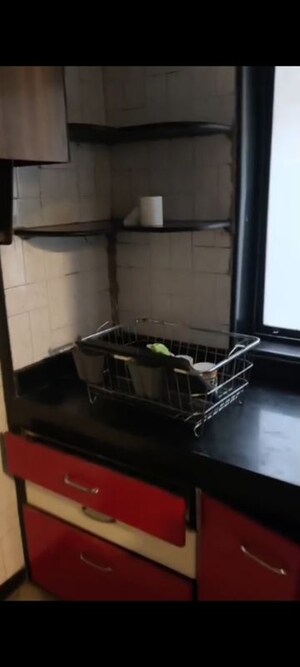 Kitchen in 1 BHK Apartment at Jumbo Darshan, Andheri East – for Rent