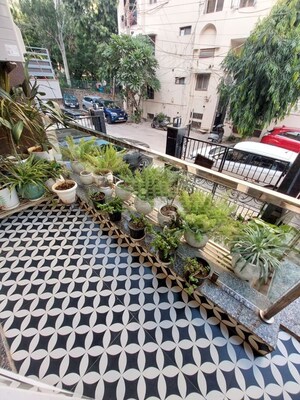 3 BHK Builder Floor – Exterior View View at Shivalik Colony - for Rent