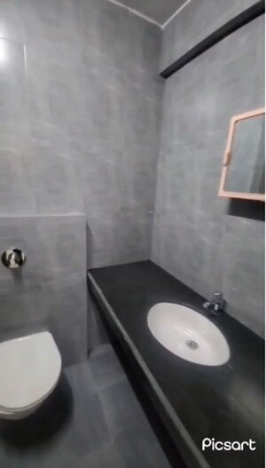 Bathroom in 3 BHK Apartment at Chembur – for Rent