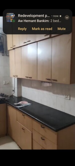 Kitchen in 1 BHK Apartment at Jumbo Darshan, Andheri East – for Rent
