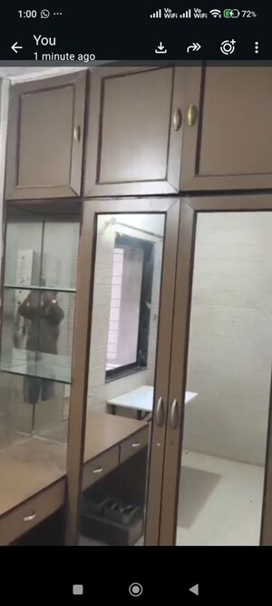 Kitchen in 1 BHK Apartment at Jumbo Darshan, Andheri East – for Rent
