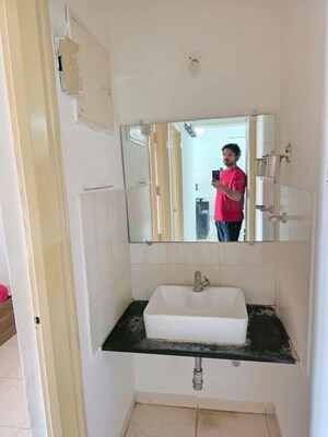 Bathroom in 2 BHK Apartment at Nyati Empire, Kharadi – for Rent
