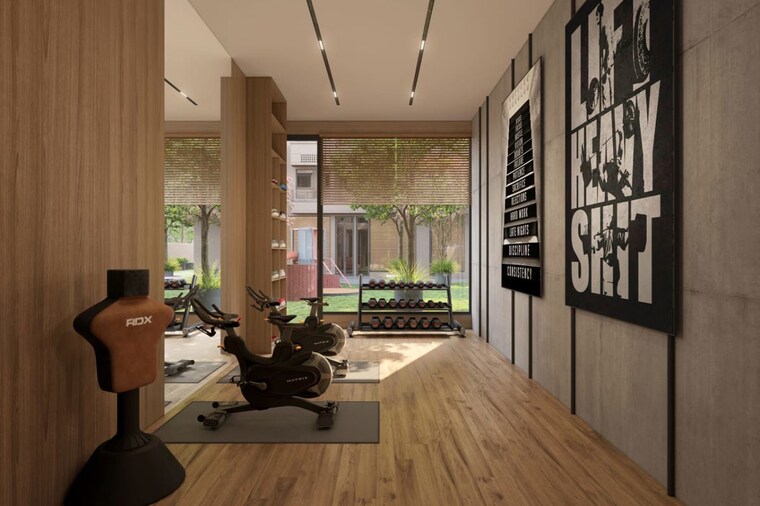 Gym, c p nagar 1 3 Bedroom 284 Sq.Yd. Builder Floor In C P Nagar 1 Ahmedabad 10736018