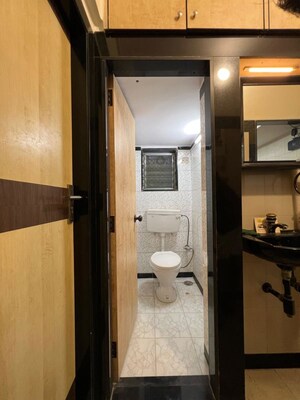 Bathroom in 1 BHK Apartment at Sindhi Society, Chembur – for Sale