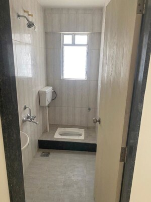 Bathroom in 1 BHK Apartment at Gera Shrishti, Wagholi – for Rent