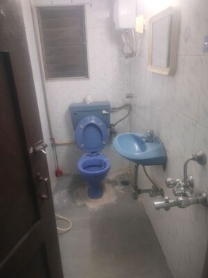 Bathroom in 2 BHK Apartment at Prem Deep Building, Andheri East – for Rent