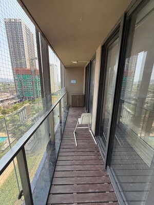 Balcony in 3 BHK Apartment at Lodha New Cuffe Parade, Wadala – for Sale