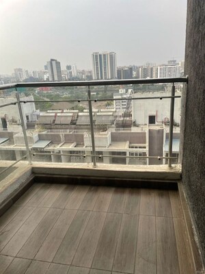 Balcony in 1 BHK Apartment at Paranjape Trident Towers, Wakad – for Rent
