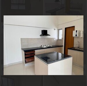 Kitchen in 2 BHK Apartment at Gera Planet Of Joy, Kharadi – for Rent