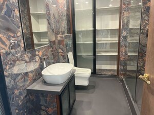 Bathroom in 3 BHK Apartment at Lodha World View, Worli – for Sale