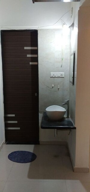 Bathroom in 2 BHK Apartment at Atlanta Society, Wakad – for Rent