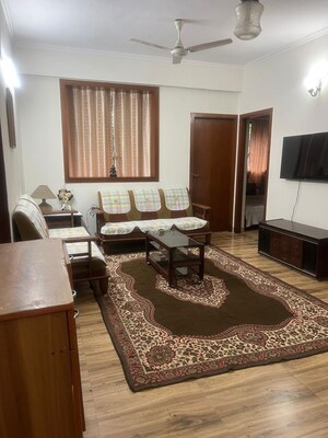 Living Room in 2 BHK Apartment at Jalvayu Vihar Phase 2 and 3, Kharghar Sector 20 – for Rent