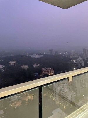 Balcony in 2 BHK Apartment at Romell Aether, Goregaon East – for Rent