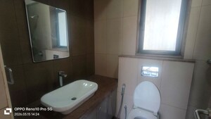 Bathroom in 3 BHK Apartment at Shapoorji Pallonji Vicinia, Powai – for Rent