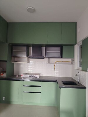 Kitchen in 2 BHK Apartment at Adarsh Greens, Kogilu – for Rent