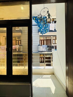 Balcony in 2 BHK Builder Floor at Neb Sarai – for Rent
