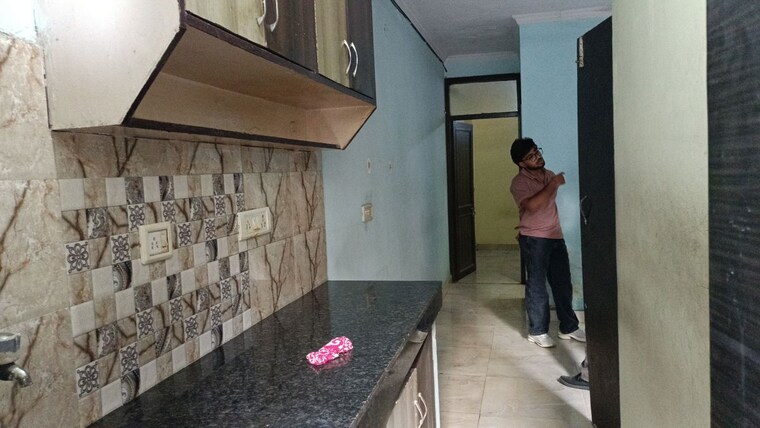 Kitchen, vaishali sector 3 1 Bedroom 350 Sq.Ft. Builder Floor In Vaishali Sector 3 Ghaziabad 10736205
