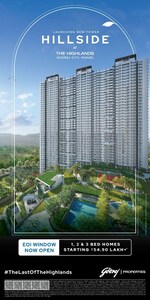 1 BHK +  427 Sq.Ft. Apartment in Kanakia Greenberg