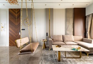 Living Room in 4 BHK Builder Floor at Janakpuri – for Sale