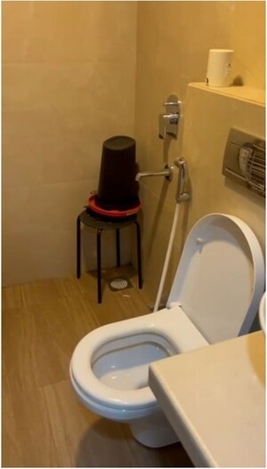 Bathroom in 1 BHK Apartment at Chembur – for Sale