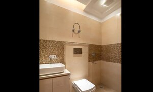 Bathroom in 3 BHK Apartment at Janakpuri – for Sale