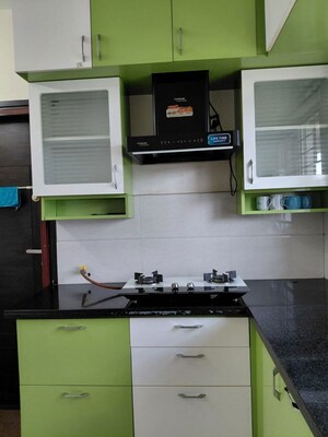 Kitchen in 3 BHK Apartment at Sumadhura Acropolis, Gachibowli – for Rent