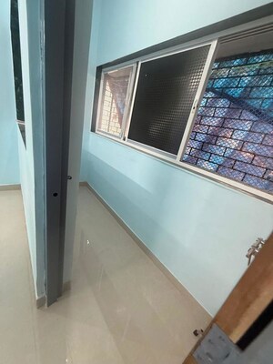 Balcony in 1 BHK Apartment at Priyadarshini Chs Seawoods, Seawoods – for Sale