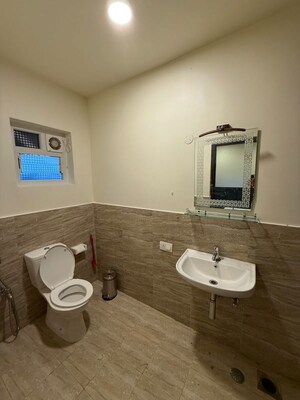 Bathroom in 2 BHK Apartment at Porvorim – for Rent