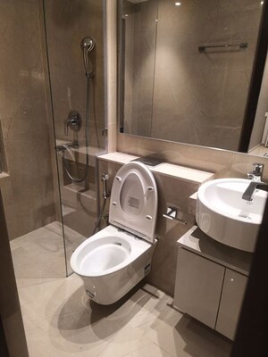 Bathroom in 2 BHK Apartment at Hiranandani Highland, Powai – for Sale