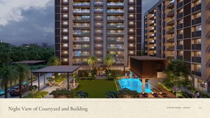 3 BHK Apartment – Exterior View View at Unique Luxuria Ahmedabad, Sola - for Sale