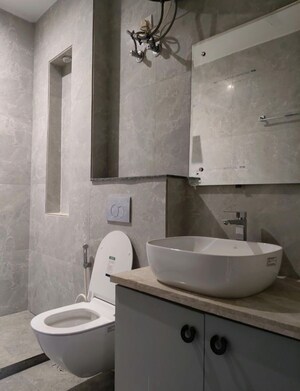 Bathroom in 4 BHK Apartment at Aradhya Homes, Sector 67a – for Rent
