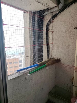 Balcony in 2 BHK Apartment at Cosmos Enclave, Kasarvadavali – for Rent