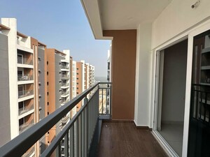Balcony in 3 BHK Apartment at Aparna Cyberscape, Nallagandla – for Rent