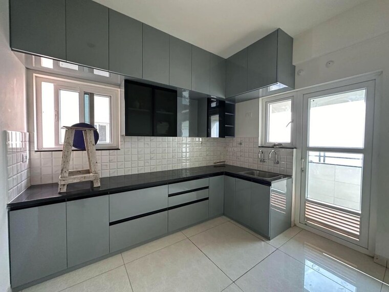 Kitchen, aparna-cyberscape 3 Bedroom 1945 Sq.Ft. Apartment In Nallagandla Hyderabad 10736424