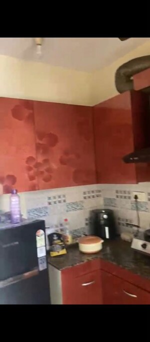 Kitchen in 2 BHK Apartment at Tech Zone 4 Greater Noida – for Rent