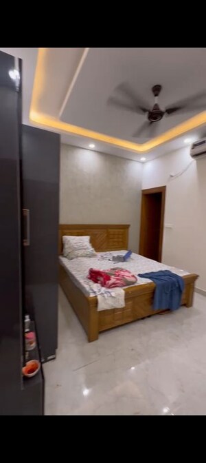Bedroom in 1 BHK Builder Floor at Aman Vihar – for Rent